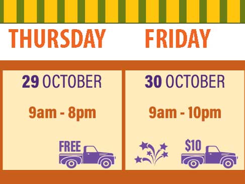 Hours & Pricing for Bishop's Pumpkin Farm in Wheatland