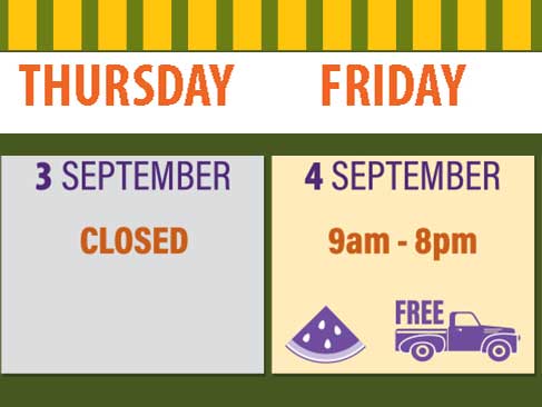 Hours & Pricing for Bishop's Pumpkin Farm in Wheatland